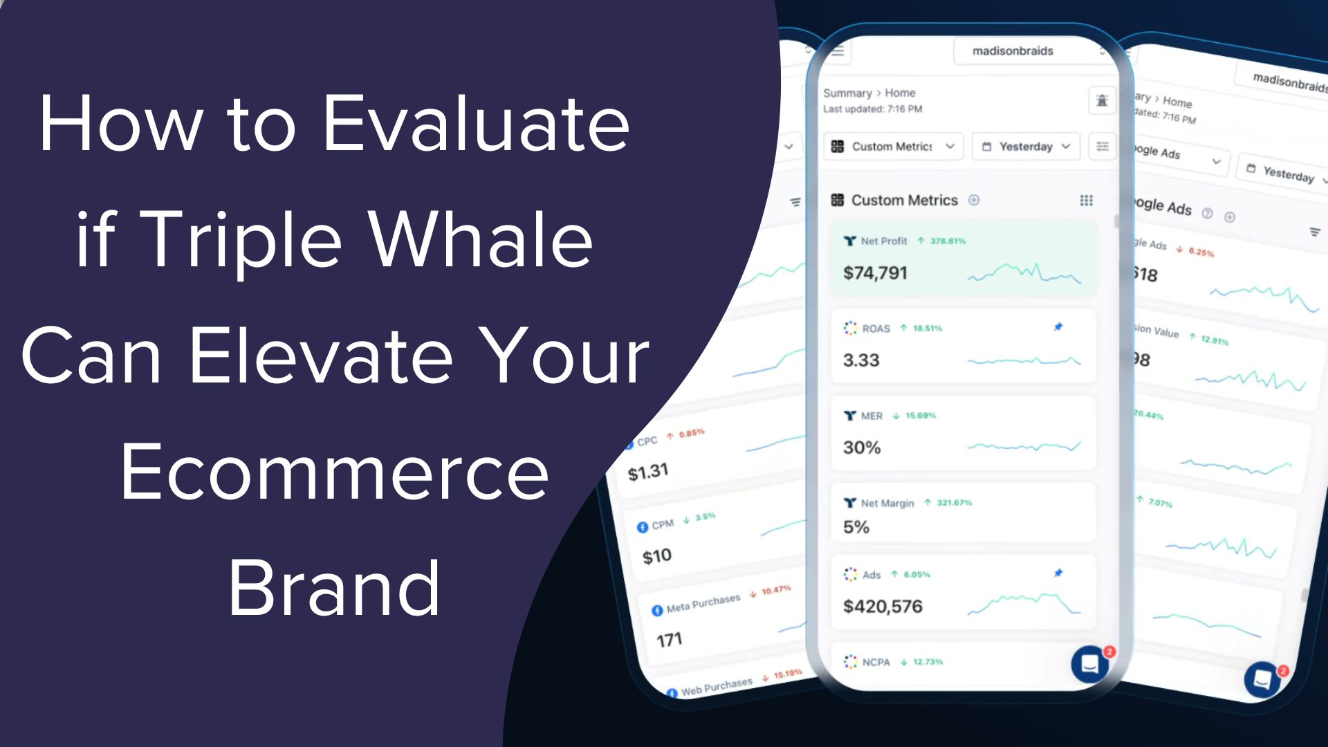 How to Evaluate if Triple Whale Can Elevate Your Ecommerce Brand